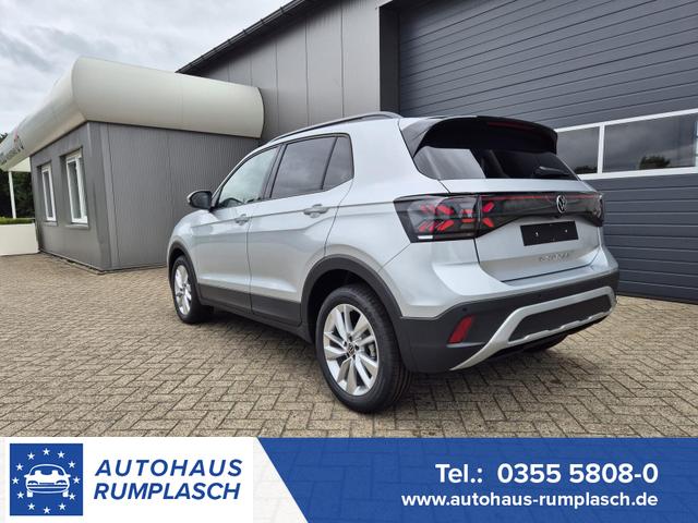 Volkswagen T-Cross - 1.0 TSI 116PS DSG Life LED-Matrix-Scheinwerfer Klimaautomatik Sitzheizung PDC Rückf.Kamera 17-LM abged.Scheiben 2xKeyless DAB+ Bluetooth Touchscreen Apple CarPlay Android Auto
