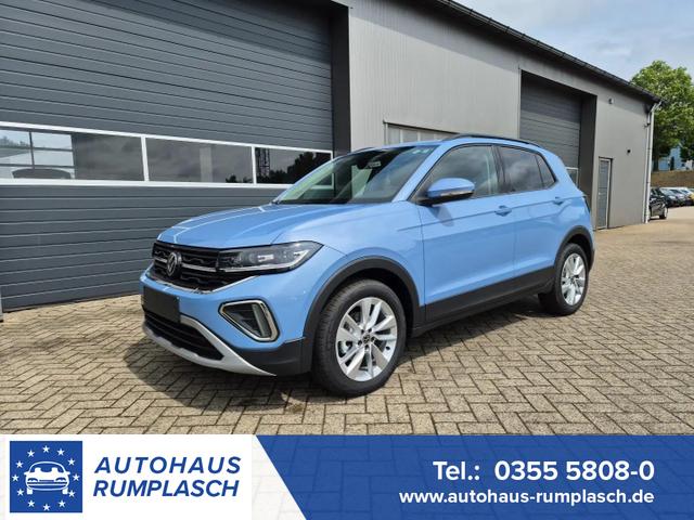 Volkswagen T-Cross - 1.0 TSI 116PS DSG Life LED-Matrix-Scheinwerfer Klimaautomatik Sitzheizung PDC Rückf.Kamera 17-LM abged.Scheiben 2xKeyless DAB+ Bluetooth Touchscreen Apple CarPlay Android Auto