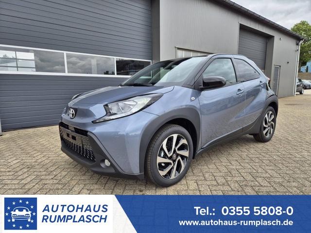 Toyota Aygo X - 1.0 VVT-i 72PS Teamplayer Sitzheizung AbstandsTempomat Multifunktionslenkrad Klima Radio Bluetooth Touchscreen Apple CarPlay + Android Auto 17-LM