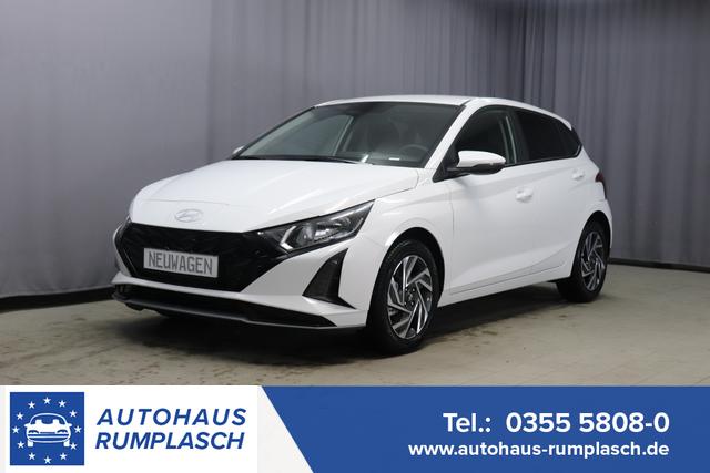 Hyundai i20 - i Line Plus 1.0 T-GDi 74kW, 5 Jahre Herstellergarantie Winter-Paket, Lederlenkrad, Digitales Cockpit, 8" Infotainmentsystem, AppleCarPlay&Android Auto, Radio DAB, Rückfahrkamera, Tempomat, 16"-Leichtmetallfelgen, uvm.