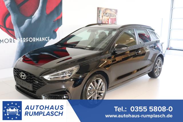 Hyundai i30 - GO+ 1.0 TGDi DCT 73 kW (100 PS) Navigationssystem, Radio, DAB, Android Auto, Apple CarPlay, 2-Zonen-Klimaautomatik, Lenkradheizung, Sitzheizung, Induktionsladen des Smartphones, 17" Leichtmetallfelgen, uvm.