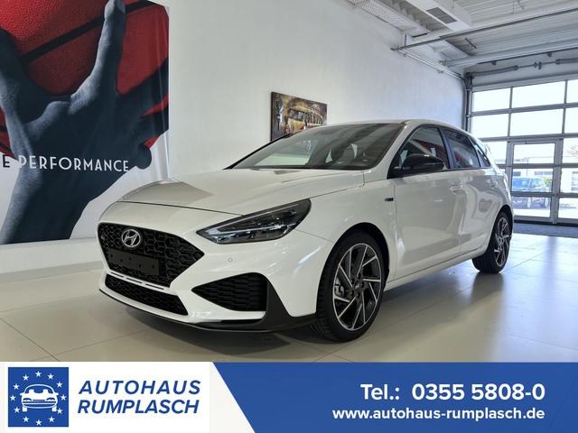 Hyundai i30 - N Line 1.5 TGDi 117 kW (160 PS) Navigationssystem, DAB, Bluetooth, Android Auto, Apple CarPlay, 2-Zonen-Klimaautomatik, Rückfahrkamera, Sitzheizung, Lenkradheizung, 18" Leichtmetallfelgen, uvm.