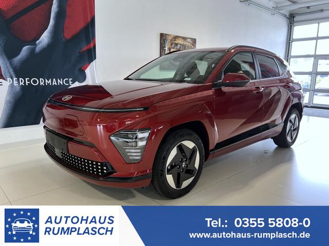 Hyundai KONA - GO 65,4 kWh 160 kW (218 PS) Sitzheizung, Lenkradheizung, Navigationssystem, Apple CarPlay, Android Auto, 2-Zonen-Klimaautomatik, Verkehrszeichenerkennung, ACC, Virtual Cockpit, LED-Scheinwerfer, 17" Leichtmetallfelgen, uvm.