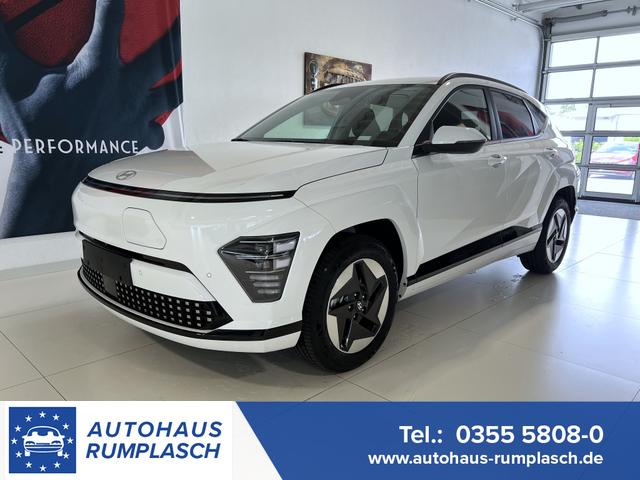 Hyundai KONA - GO 65,4 kWh 160 kW (218 PS) Sitzheizung, Lenkradheizung, Navigationssystem, Apple CarPlay, Android Auto, 2-Zonen-Klimaautomatik, Verkehrszeichenerkennung, ACC, Virtual Cockpit, LED-Scheinwerfer, 17" Leichtmetallfelgen, uvm.