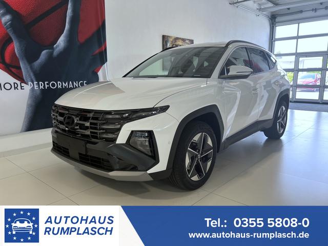 Hyundai TUCSON - GO+ 1.6 T-GDI Hybrid 4WD AT 158 kW / 215 PS Smart Sense-Paket, 2-Zonen-Klimaautomatik, Android Auto, Apple CarPlay, Voll-LED Scheinwerfer, Keyless Go, Navigationssystem, Virtual Cockpit, 18 Zoll Leichtmetallfelgen, uvm.