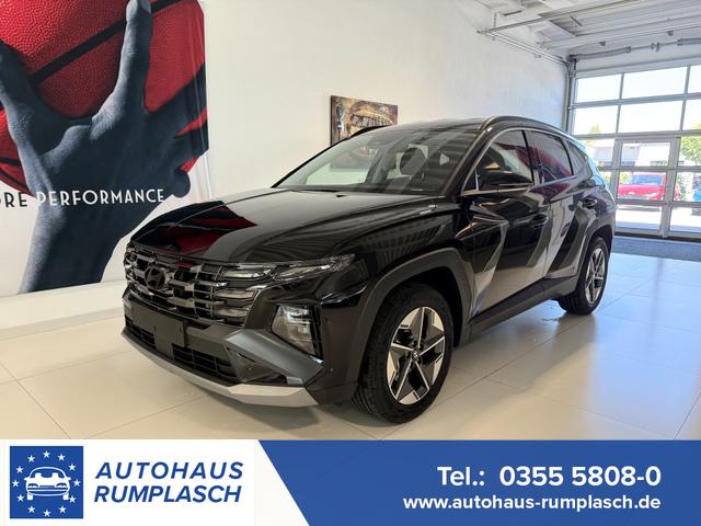 Hyundai TUCSON - GO+ 1.6 T-GDI 48V 2WD 117 kW (160 PS) 2-Zonen-Klimaautomatik, Android Auto, Apple CarPlay, Voll-LED Scheinwerfer, Keyless Go, Navigationssystem, Virtual Cockpit, 18 Zoll Leichtmetallfelgen, uvm.