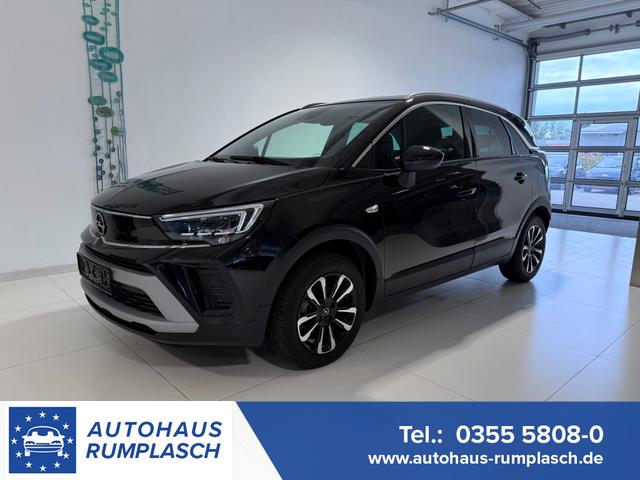 Opel Crossland - 1.2 Turbo Elegance 81 kW (110 PS) 2-Zonen-Klimaautomatik, Navigationssystem, Android Auto, Apple CarPlay, Einparkhilfe vorne und hinten, Rückfahrkamera, LED-Scheinwerfer, Panoramadach, 16-Zoll Leichtmetallfelgen, uvm.