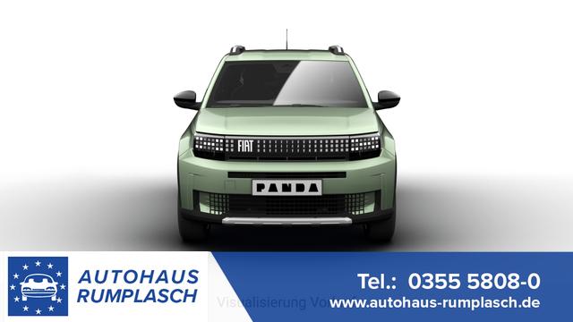 Fiat Panda - La Prima HYBRID 1.2 eDCT 81 kW (110 PS) Klimaautomatik, Radio, DAB, Navigationssystem, Lenkradheizung, Sitzheizung, Induktionsladen für Smartphones, LED-Scheinwerfer, Lichtsensor, Regensensor, Tempomat, 17 Zoll Leichtmetallfelgen, uvm