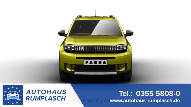 Fiat Panda - La Prima HYBRID 1.2 eDCT 81 kW (110 PS) Klimaautomatik, Radio, DAB, Navigationssystem, Lenkradheizung, Sitzheizung, Induktionsladen für Smartphones, LED-Scheinwerfer, Lichtsensor, Regensensor, Tempomat, 17 Zoll Leichtmetallfelgen, uvm