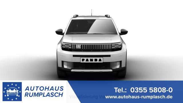 Fiat Panda - La Prima HYBRID 1.2 eDCT 81 kW (110 PS) Klimaautomatik, Radio, DAB, Navigationssystem, Lenkradheizung, Sitzheizung, Induktionsladen für Smartphones, LED-Scheinwerfer, Lichtsensor, Regensensor, Tempomat, 17 Zoll Leichtmetallfelgen, uvm