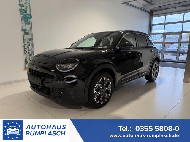 Fiat 600 - La Prima Hybrid 1.2 T3 107 kW (145 PS) DCT Klimaautomatik, Massagesitz, Sitzheizung, elektrisch verstellbarer Fahrersitz, Radio, DAB, Apple CarPlay, Android Auto, Navigationssystem, 18 Zoll Leichtmetallfelgen, uvm.