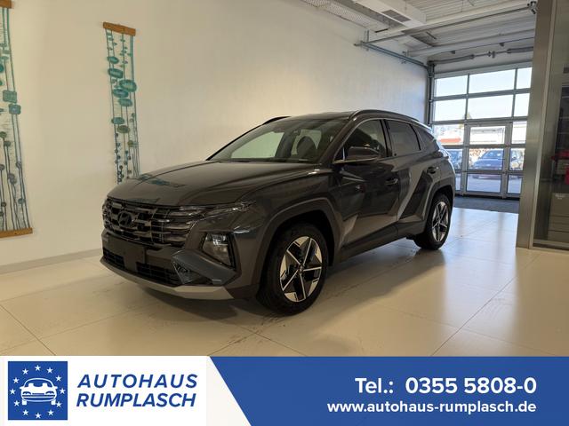 Hyundai TUCSON - GO+ 1.6 T-GDI 48V 2WD 117 kW (160 PS) 2-Zonen-Klimaautomatik, Android Auto, Apple CarPlay, Voll-LED Scheinwerfer, Keyless Go, Navigationssystem, Virtual Cockpit, 18 Zoll Leichtmetallfelgen, uvm.