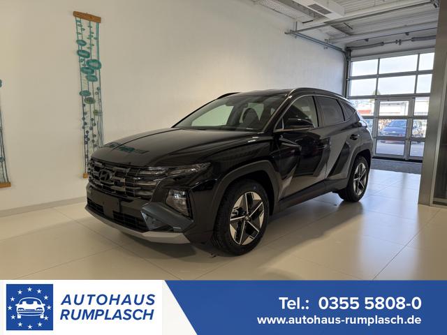 Hyundai TUCSON - GO+ 1.6 T-GDI 2WD DCT 110 kW (150 PS) 2-Zonen-Klimaautomatik, Sitzheizung, Lenkradheizung, Navigationssystem, DAB, Android Auto, Apple CarPlay, R&uuml;ckfahrkamera, Einparkhilfe vorne und hinten, 18 Zoll Leichtmetallfelgen, uvm.