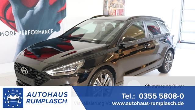 Hyundai i30 - GO+ 1.0 TGDi DCT 73 kW (100 PS) Navigationssystem, Radio, DAB, Android Auto, Apple CarPlay, 2-Zonen-Klimaautomatik, Lenkradheizung, Sitzheizung, Induktionsladen des Smartphones, 17" Leichtmetallfelgen, uvm.