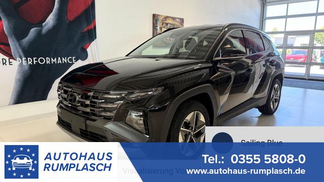 Hyundai TUCSON - GO+ 1.6 T-GDI 48V 2WD 117 kW (160 PS) 2-Zonen-Klimaautomatik, Android Auto, Apple CarPlay, Voll-LED Scheinwerfer, Keyless Go, Navigationssystem, Virtual Cockpit, 18 Zoll Leichtmetallfelgen, uvm.