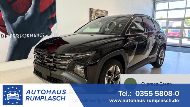Hyundai TUCSON - GO+ 1.6 T-GDI 48V 2WD 117 kW (160 PS) 2-Zonen-Klimaautomatik, Android Auto, Apple CarPlay, Voll-LED Scheinwerfer, Keyless Go, Navigationssystem, Virtual Cockpit, 18 Zoll Leichtmetallfelgen, uvm.