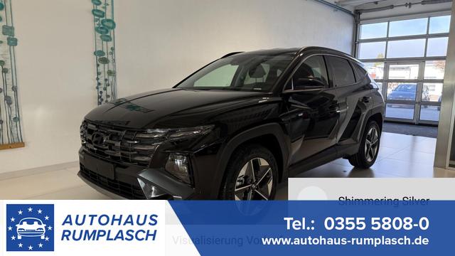Hyundai TUCSON - GO 1.6 T-GDI 2WD DCT 110 kW (150 PS) 2-Zonen-Klimaautomatik, Sitzheizung, Lenkradheizung, Navigationssystem, DAB, Android Auto, Apple CarPlay, R&uuml;ckfahrkamera, Einparkhilfe vorne und hinten, 18 Zoll Leichtmetallfelgen, uvm.
