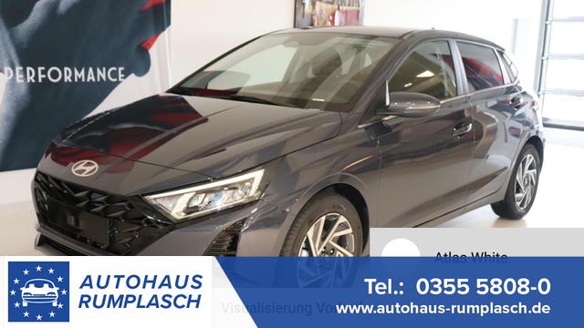 Hyundai i20 - GO+ 1.2 MPI 58 kW (79 PS) Navigationssystem, Klimaautomatik, R&uuml;ckfahrkamera, DAB, Apple CarPlay, Android Auto, Sitzheizung, Lenkradheizung, Spurassistent, Tempolimit-Assistent, 16"-Leichtmetallfelgen, Virtual Cockpit, uvm.