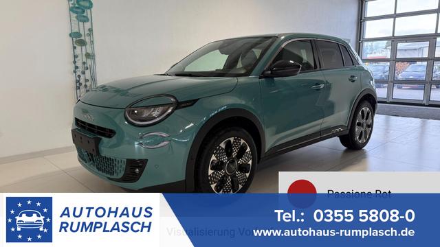 Fiat 600 - La Prima Hybrid 1.2 T3 107 kW (145 PS) DCT Klimaautomatik, Massagesitz, Sitzheizung, elektrisch verstellbarer Fahrersitz, Radio, DAB, Apple CarPlay, Android Auto, Navigationssystem, 18 Zoll Leichtmetallfelgen, uvm.