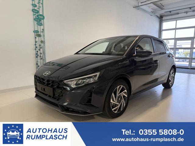 Hyundai i20 - GO+ 1.0 T-GDI DCT 73 kW (100 PS) Lenkradheizung, Sitzheizung, Klimaautomatik, DAB, Android Auto, Apple CarPlay, Navigationssystem, Digitales Cockpit, Einparkhilfe hinten, R&uuml;ckfahrkamera, LED-Scheinwerfer, 16 Zoll Leichtmetallfelgen, uvm.