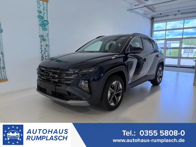 Hyundai TUCSON - GO+ 1.6 T-GDI 2WD DCT 110 kW (150 PS) 2-Zonen-Klimaautomatik, Sitzheizung, Lenkradheizung, Navigationssystem, DAB, Android Auto, Apple CarPlay, R&uuml;ckfahrkamera, Einparkhilfe vorne und hinten, 18 Zoll Leichtmetallfelgen, uvm.