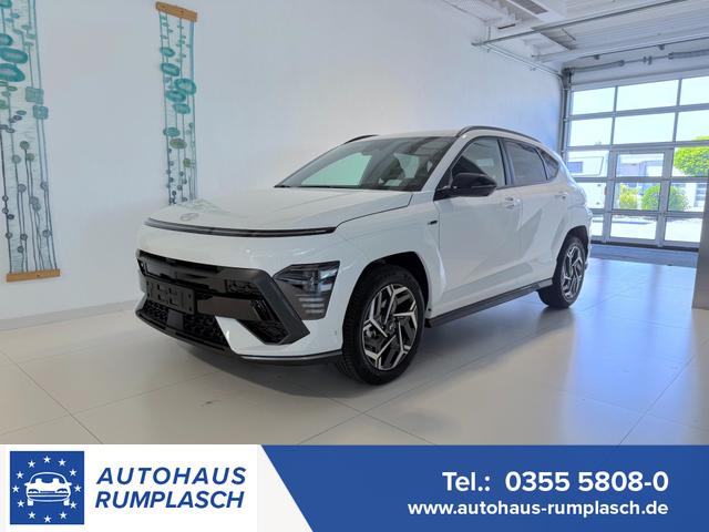 Hyundai KONA - N Line 1.0 T-GDI 2WD 88 kW (120 PS) Lenkradheizung, Sitzheizung, 2-Zonen-Klimaautomatik, 360&deg; &Uuml;bersichtskamera, Geschwindigkeitslimitassitent, Navigationssystem, DAB, Apple CarPlay, Android Auto, 18 Zoll Leichtmetallfelgen, uvm.