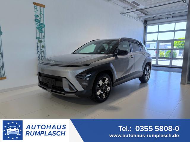 Hyundai KONA - GO+ 1.6 T-GDI 2WD DCT 102 kW (139 PS) 2-Zonen-Klimaautomatik, Sitzheizung, Lenkradheizung, DAB, Android Auto, Apple CarPlay, Navigationssystem, Induktionsladestation, LED-Scheinwerfer, 18 Zoll Leichtmetallfelgen, uvm