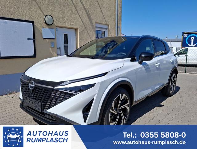 Nissan Qashqai - Tekna+ Klimaauto. PDC v.+ h. Kamera elektr. Heckklappe Panorama Glasdach Sitzheizung v.