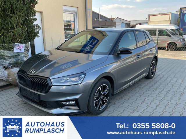 Skoda Fabia - Monte Carlo 5J. Garantie Beheizbare WS Dppelter Kofferraumboden Klimaauto 16 Zoll LM Bi-LED Kamera Kessy