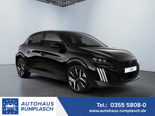 Peugeot e-208 - 54kWh 156PS/115kW GT Pack 2026, 421km WLTP | +17" ALU +Glasdach +RFK +Adaptiver Tempomat +P.Sensor V+H +EL. Fahrersitz +Massage +Apple CarPlay +W&auml;rmepumpe