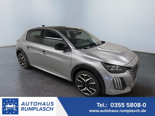 Peugeot e-208 - 54kWh 156PS/115kW GT Pack 2026, 421km WLTP | +17" ALU +Glasdach +RFK +Adaptiver Tempomat +P.Sensor V+H +EL. Fahrersitz +Massage +Apple CarPlay +W&auml;rmepumpe