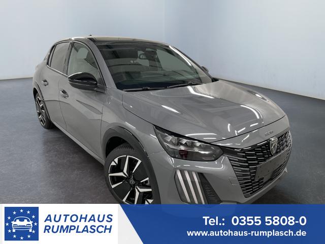 Peugeot e-208 - 54kWh 156PS/115kW GT Pack 2026, 421km WLTP | +17" ALU +Glasdach +RFK +Adaptiver Tempomat +P.Sensor V+H +EL. Fahrersitz +Massage +Apple CarPlay +W&auml;rmepumpe