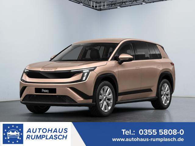 Skoda Peaq - 90 Selection 286PS/210kW 91 kWh 634km WLTP +19"Gharial +TravelAssist3.0 +ACC +SideAssist +KESSYAdvanced +RFK +PDCv+h +Sitzhzg.v+h +Lenkradhzg +3-Zonen-Climatronic +Elektr.Heckklappe +W&auml;rmepumpe +13,6"Touch +Navi