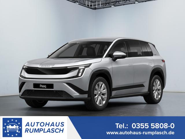 Skoda Peaq - 60 Selection 204PS/150kW 63 kWh 450km WLTP +19"Gharial +TravelAssist3.0 +ACC +SideAssist +KESSYAdvanced +RFK +PDCv+h +Sitzhzg.v+h +Lenkradhzg +3-Zonen-Climatronic +Elektr.Heckklappe +W&auml;rmepumpe +13,6"Touch +Navi