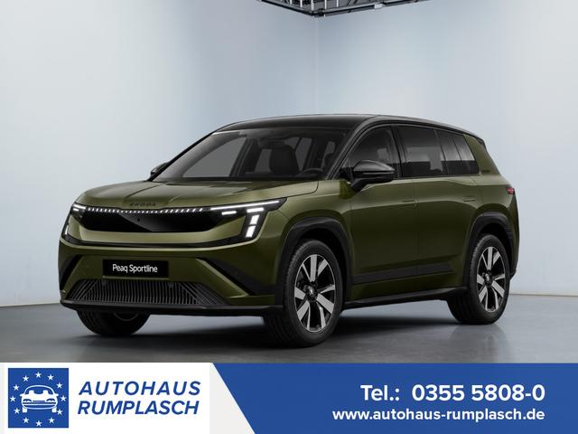 Skoda Peaq - 90x Sportline 299PS/220kW 91kWh 4x4 601km WLTP +20"Okapi +DCC +MatrixLED +360&deg;AreaView +ACC +TravelAssist3.0 +SideAssist +KESSYAdvanced +Elektr.Sitze+Memory +Sportsitze +Sitzhzg.v+h +Lenkradhzg +W&auml;rmepumpe +Elektr.Heckklappe +13,6"Touch +Navi