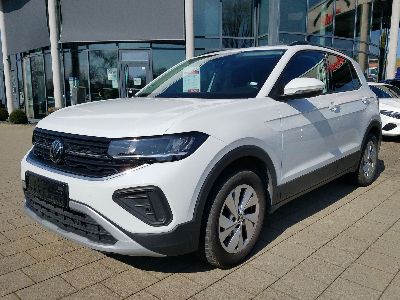 360° Außenansicht Volkswagen T-Cross      1.0 TSI, Life, IQ Drive, Light Assist, Klima, App Connect, SHZ, Navi, ACC, LED  