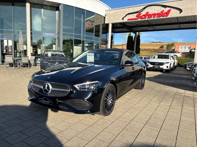 360° Außenansicht Mercedes-Benz C-Klasse      C 180, Avant. Premium Plus, Pano, Head-up, 360 KAM., HANDS-FREE-ACCESS, DIGITAL-LIGHT, Memory, Burmester Surround Sound  