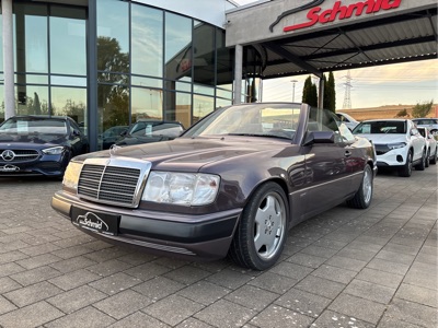 360° Außenansicht Mercedes-Benz 300      W124 Cabrio Sportsline, Top Zustand  