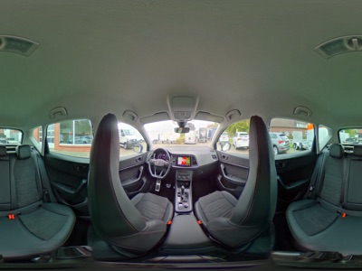 360° Innenansicht Cupra Ateca      / 1.5 TSI DSG AHK ACC  