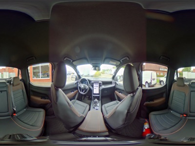 360° Innenansicht Volkswagen Amarok      PanAmericana 3.0 TDI V6 4MOTION / AHK Navi  