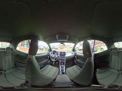 360° Innenansicht Volkswagen T-Roc      Style Cabriolet 1.5 TSI DSG / Windschott  