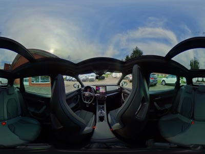360° Innenansicht Cupra Leon Sportstourer      VZ Extreme 2.0 TSI DSG 4Drive / Pano  