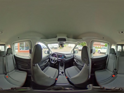 360° Innenansicht Volkswagen Caddy      Life Maxi 2.0 TDI DSG / AHK App-Connect  