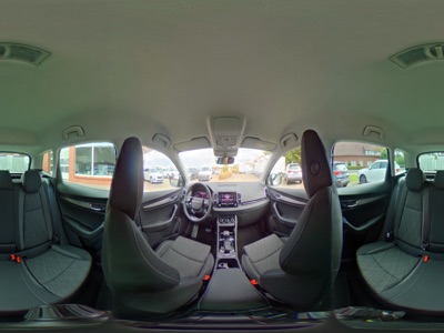 360° Innenansicht Skoda Karoq      Selection 2.0 TDI DSG / 5 J. Garantie  