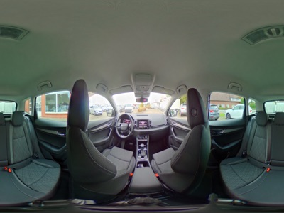360° Innenansicht Skoda Karoq      Selection 2.0 TDI DSG 4x4 / 5 J. Garantie  