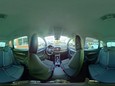 360° Innenansicht Skoda Karoq      Selection 2.0 TDI DSG 4x4 / Navi AHK  