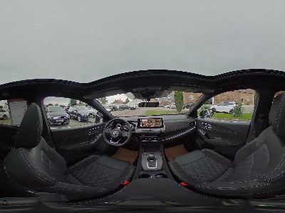 360° Innenansicht Nissan Qashqai      TEKNA+ 1.3 DIG-T MHEV 116kw Xtronic 20Zoll Sitzh. Lenkradh. Vollausstattung  