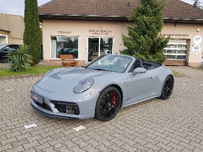 360° Außenansicht Porsche 911 Cabriolet      GTS Lift Matrix SideAssist InnoDrive Carbonmatt GTSPaket Sitzh. UVP 195.374  