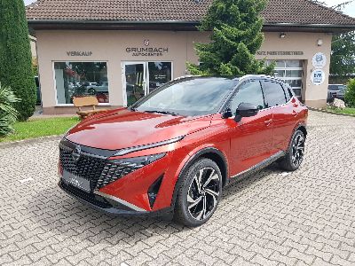 360° Außenansicht Nissan Qashqai      TEKNA+ 1.3 DIG-T MHEV 116kw Xtronic 20Zoll Sitzh. Lenkradh. Vollausstattung  