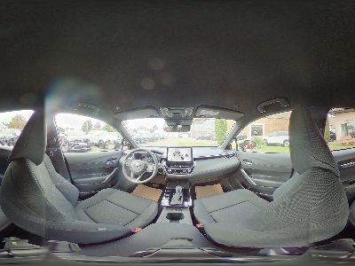 360° Innenansicht Toyota Corolla Cross      Style Teamplayer Hybrid 2,0-l-VVT-i Systemleistung 131 kW (178 PS) Neues Modell  
